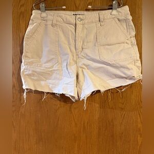 Sonoma Cream Jean Shorts for Women